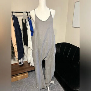 Gray Slouchy Jumpsuit l PTP 21 l NWOT